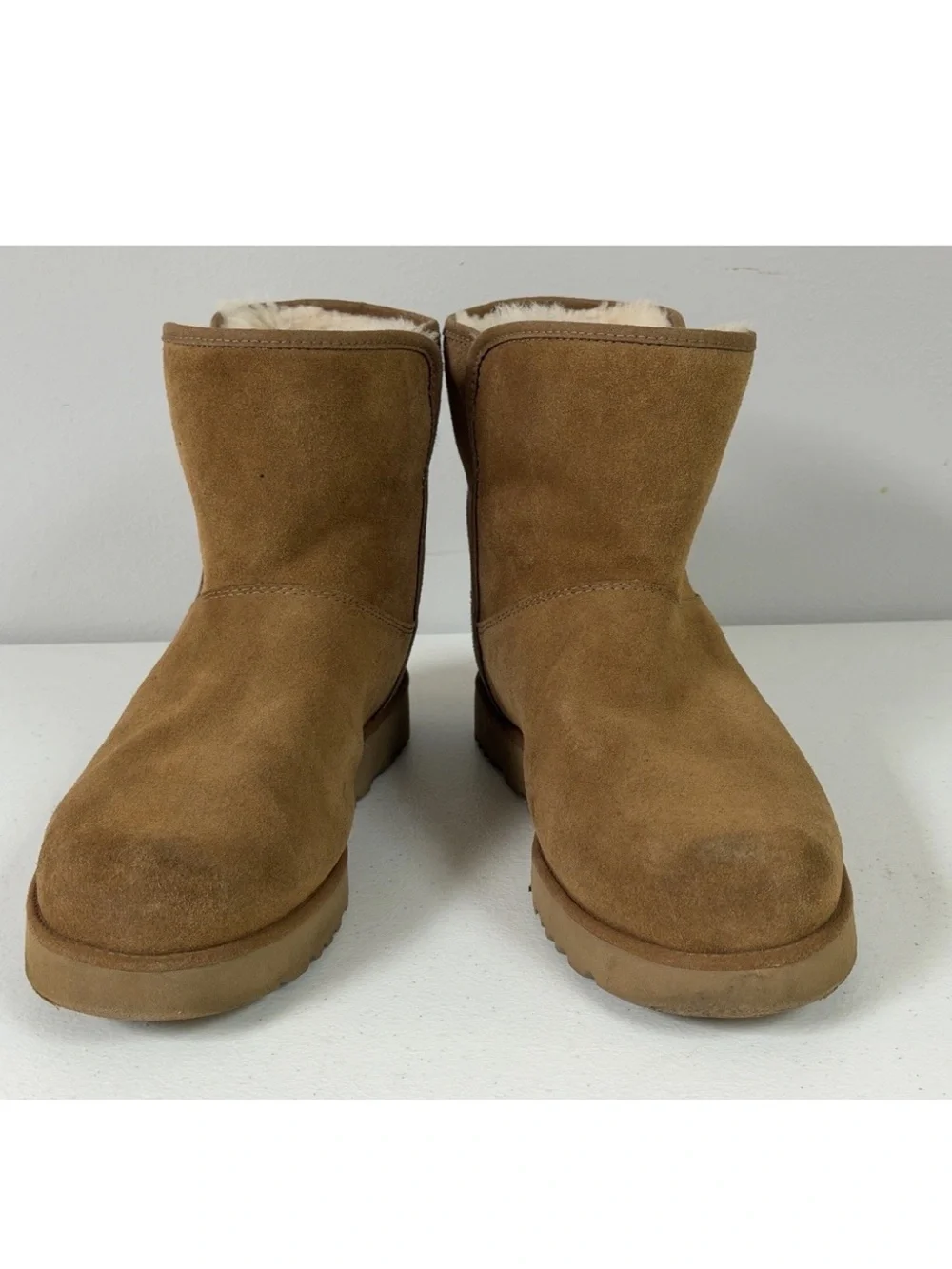 UGG Women’s Cory Il Genuine Shearling Lined Boots Chestnut Brown Size 10